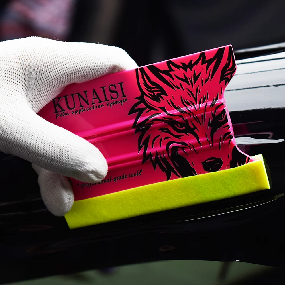 Screen Printing Squeegee - ALIWRAP ชุดอุปกรณ์ติดฟิล์มกรองแสงรถยนต์แบบแม่เหล็กสไตล์จีน พร้อมที่ขูดฟิล์มและไม้ปาดฟิล์ม ช่วยติดตั้งฟิล์มไวนิลแบบไร้ฟองอากาศ