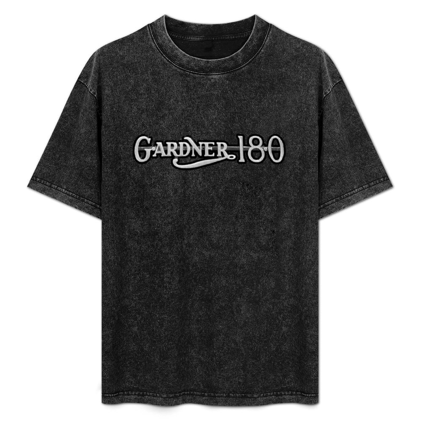 Commercial Printing Logo - การ์ดเนอร์ 180 เสื้อยืดโลโก้เครื่องยนต์เชิงพาณิชย์คลาสสิก เสื้อแขนสั้นลำลองสำหรับวันหยุด