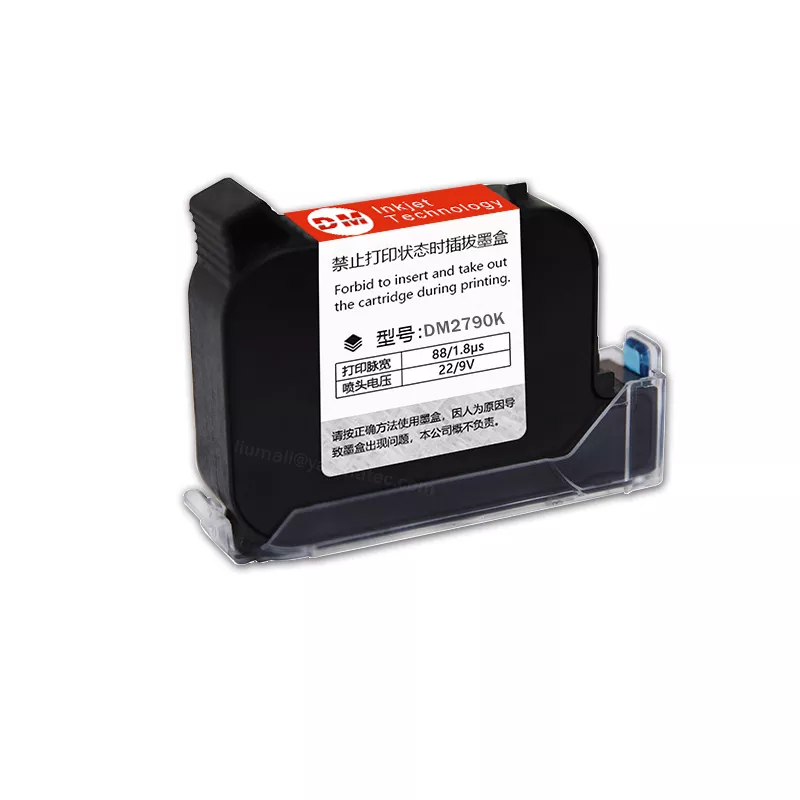 Eco Solvent Ink Cartridge - DM2790K มือถือ12.7มม.เครื่องพิมพ์อิงค์เจ็ท Fast แห้ง Eco หมึกตัวทำละลายสำหรับที่ไม่ได้เข้ารหัสมือถือเครื่องพิมพ์