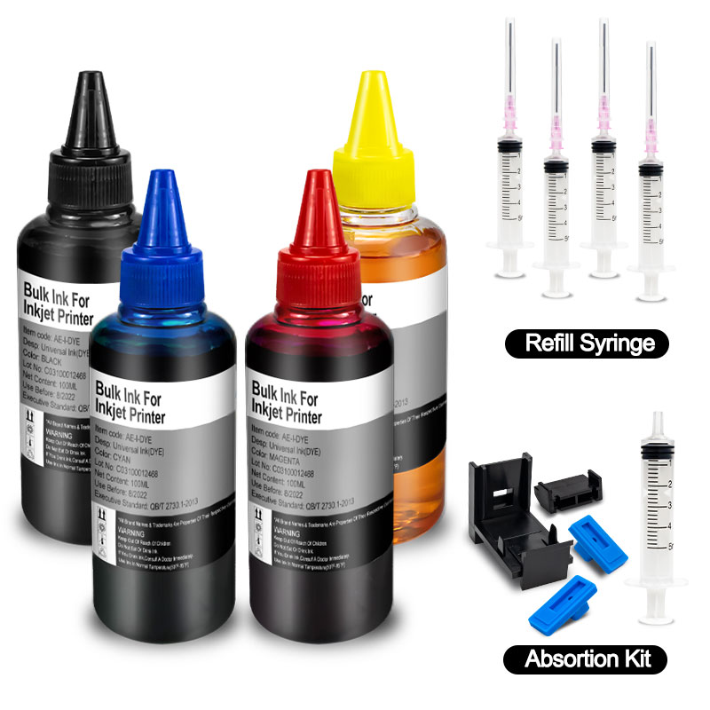 Eco Solvent Ink Cartridge - Universal ชุดหมึกเติมเครื่องพิมพ์สําหรับ Epson Canon HP Brother