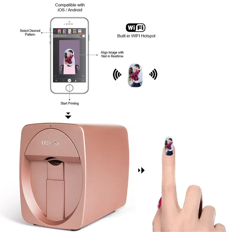 Commercial Nail Printing Machine - ต้นฉบับเครื่องพิมพ์เล็บมือถือ 3D เครื่องพิมพ์เล็บดิจิทัลระดับมืออาชีพ Artpro เครื่องพิมพ์ยาทาเล็บสำหรับร้านทำเล็บ 2026
