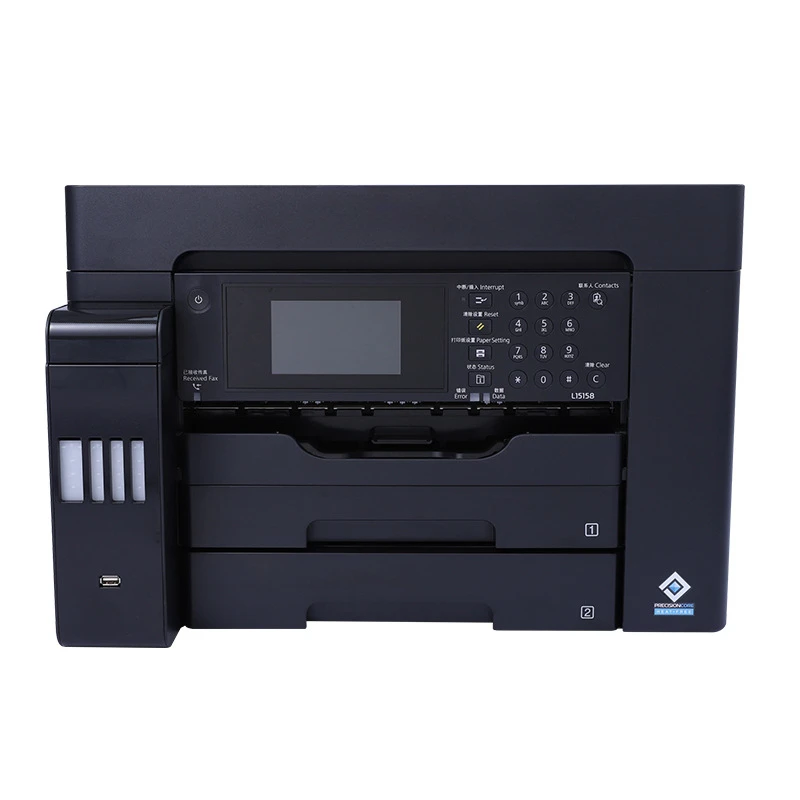 Commercial Printing Types - เครื่องพิมพ์อิงค์เจ็ทเชิงพาณิชย์ L15158 แบบ A3 สำหรับพิมพ์สองหน้า ถ่ายเอกสาร