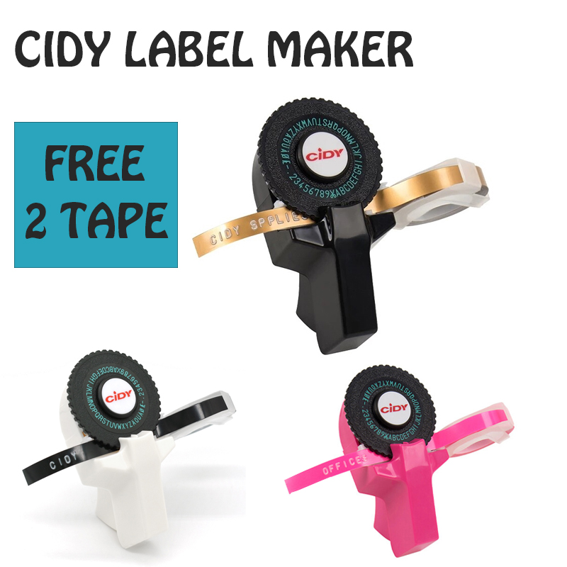 Commercial Printer - เครื่องติดฉลากเครื่องพิมพ์ดีดลายนูนแบบ3D C101เครื่องติดฉลากด้วยตนเองเข้ากันได้กับฉลากเครื่องพิมพ์ DYMO 12965ทำ
