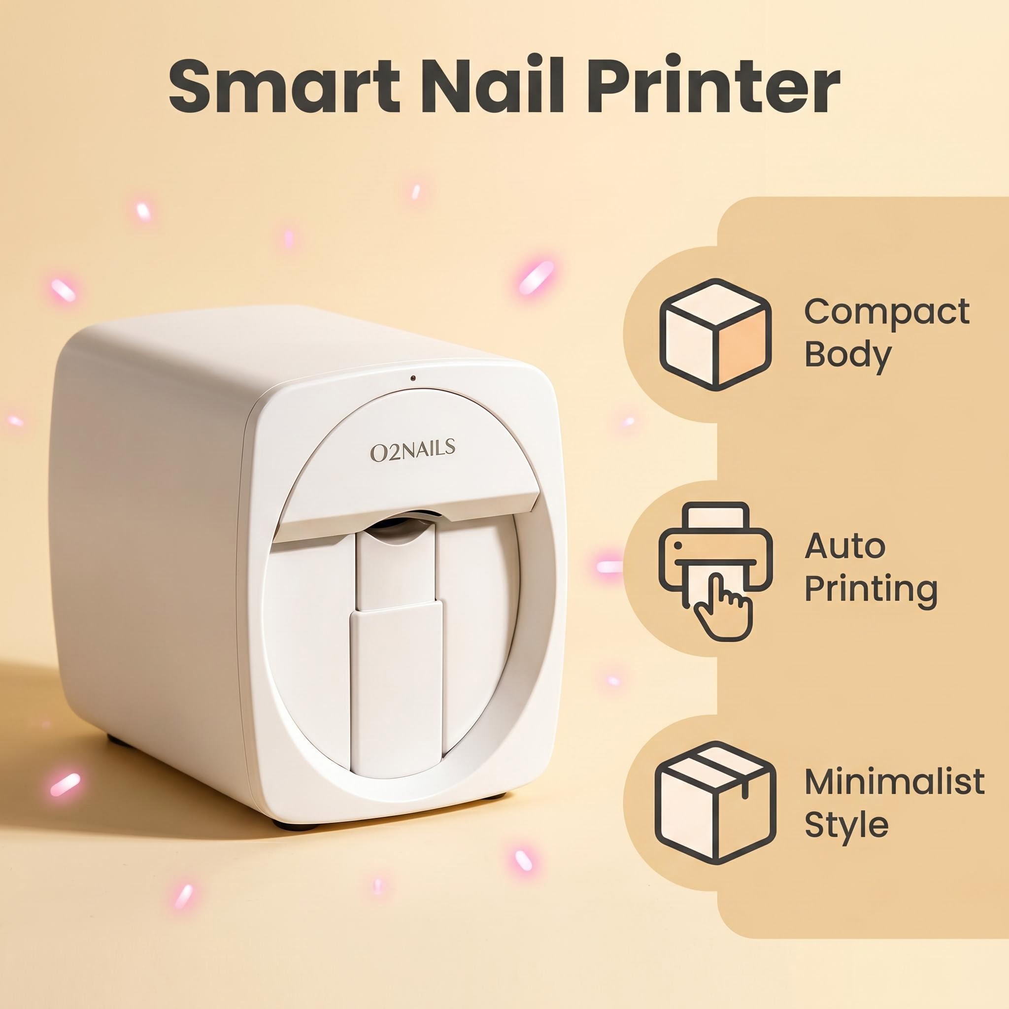 เครื่องพิมพ์ลายเล็บ 3 มิติแบบพ - Commercial Nail Printing Machine บทวิจารณ์และราคา