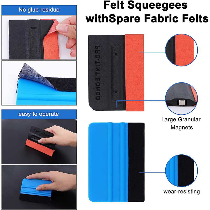 ชุดทำความสะอาดกระจกรถยนต์40ชิ้ - Screen Printing Squeegee บทวิจารณ์และราคา