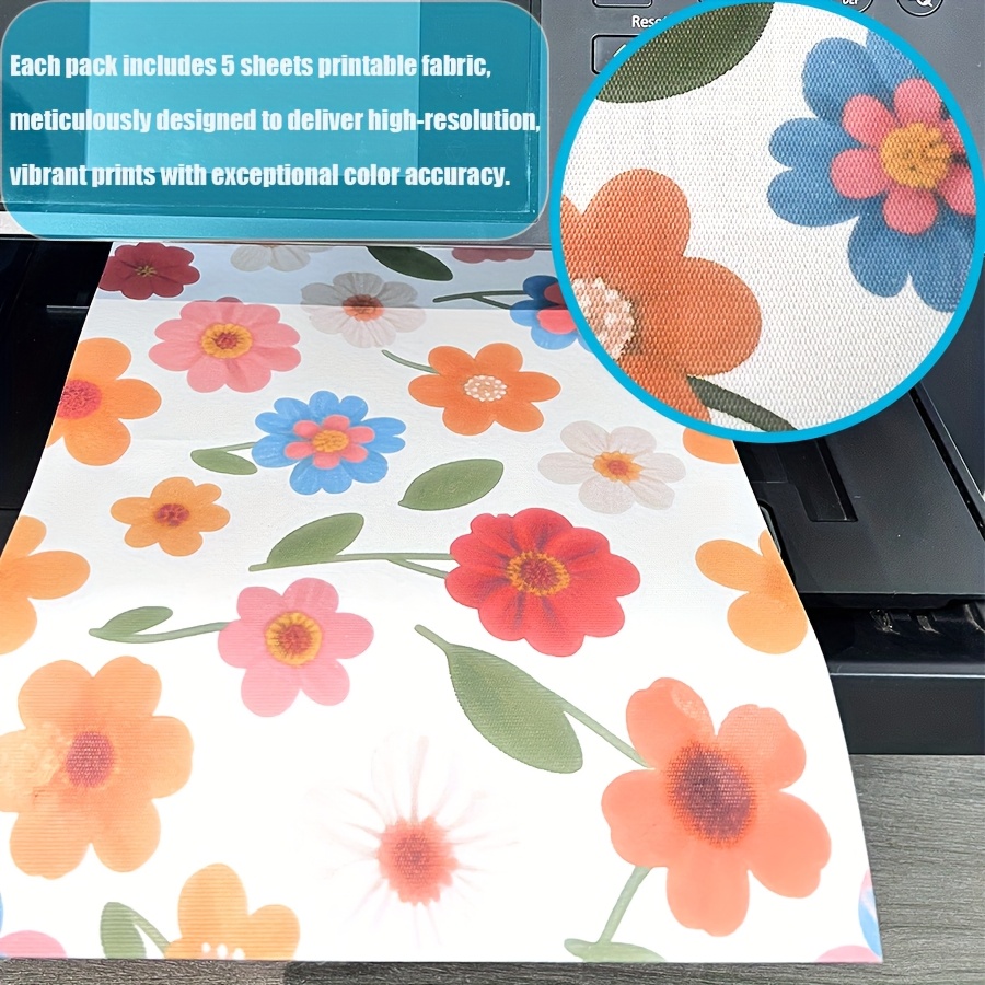 5 ชิ้น/10 ชิ้นผ้าฝ้ายสีขาวพิมพ - Commercial Fabric Printing Machine บทวิจารณ์และราคา