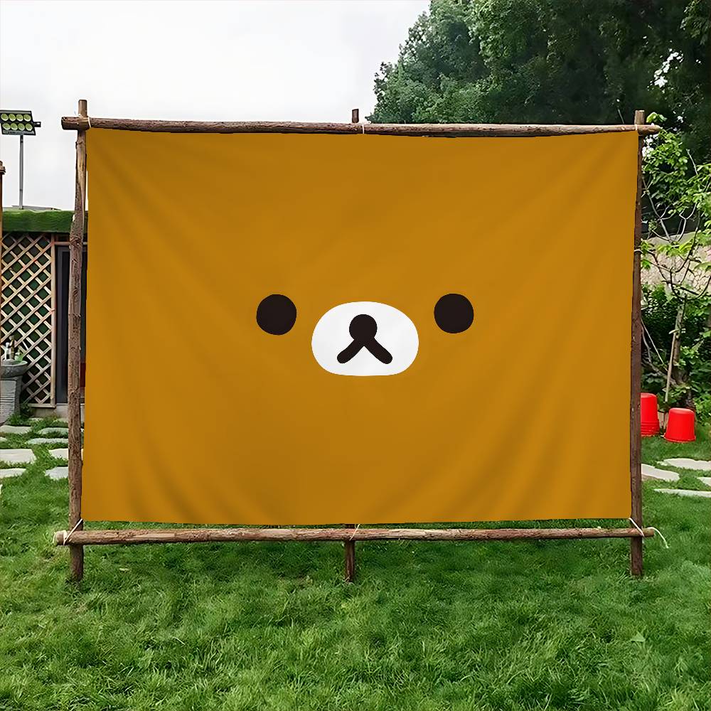 R-Rilakkuma Mellow-Comfy ธงโฆษ - Commercial Printing Companies Usa บทวิจารณ์และราคา