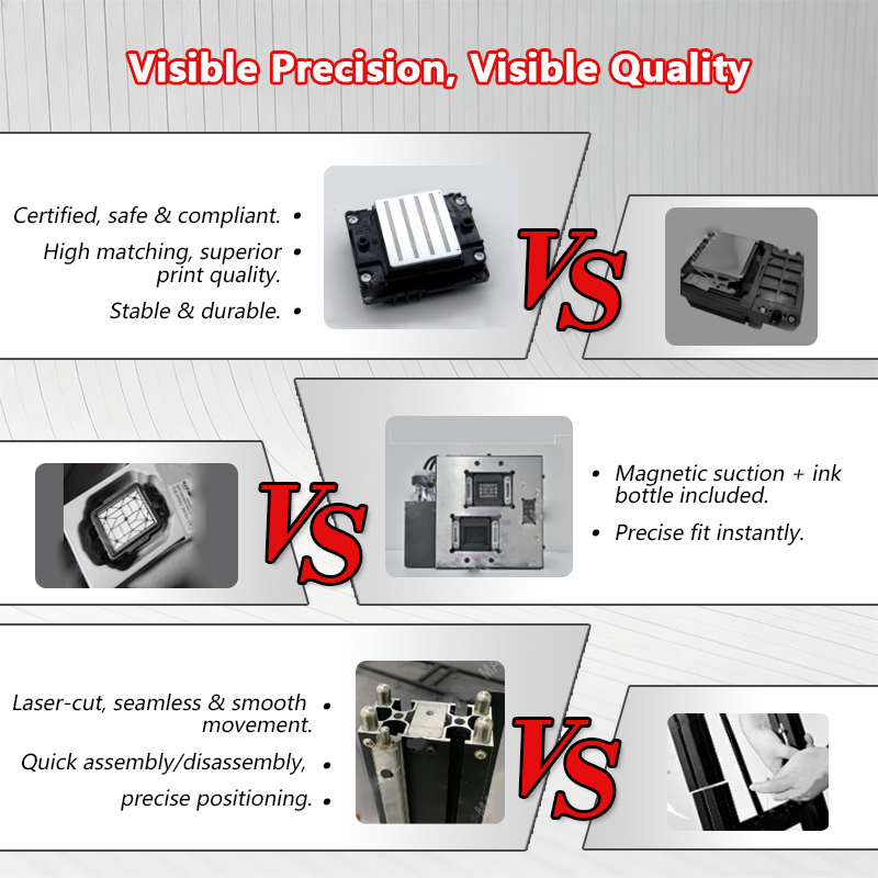เครื่องพิมพ์ผนังแบบพกพา 5 หัวพ - Commercial Printer บทวิจารณ์และราคา