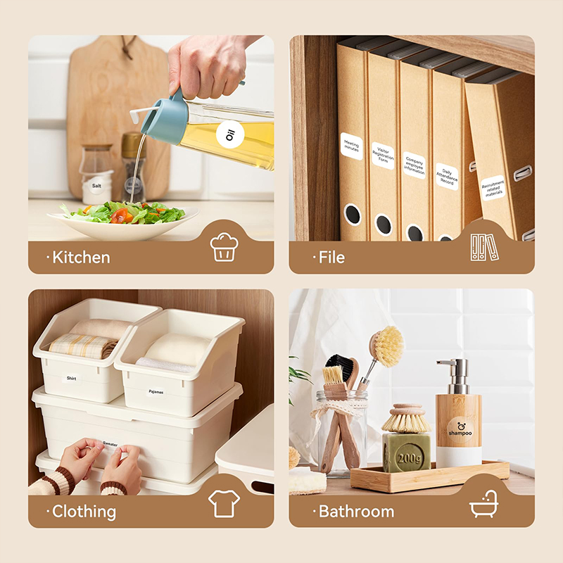Niimbot 1/3/10 ม้วนสีขาวป้ายคว - Commercial Printing Types บทวิจารณ์และราคา