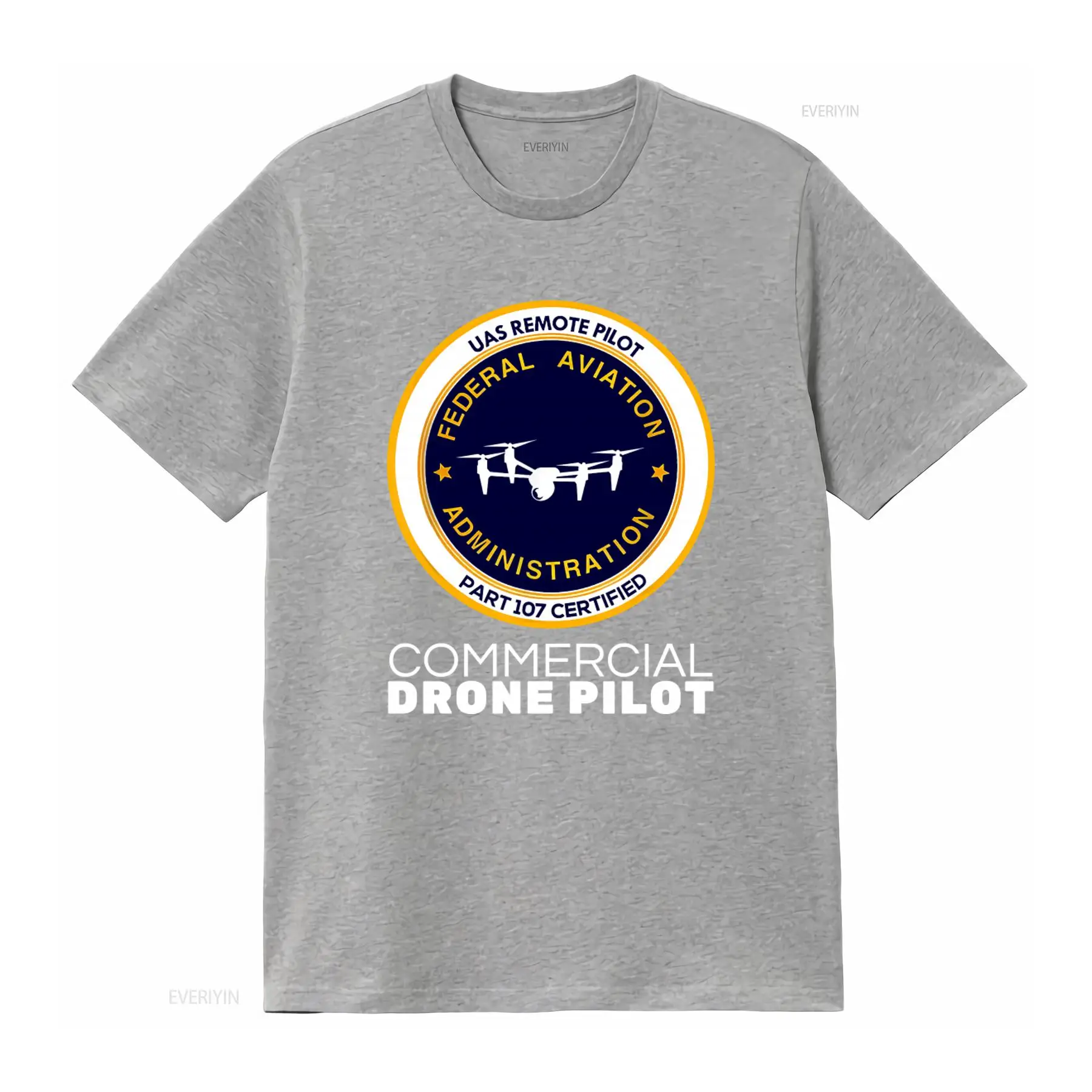 เสื้อยืด Uas Remote Pilot Part - Commercial Printing & Packaging Pvt Ltd บทวิจารณ์และราคา