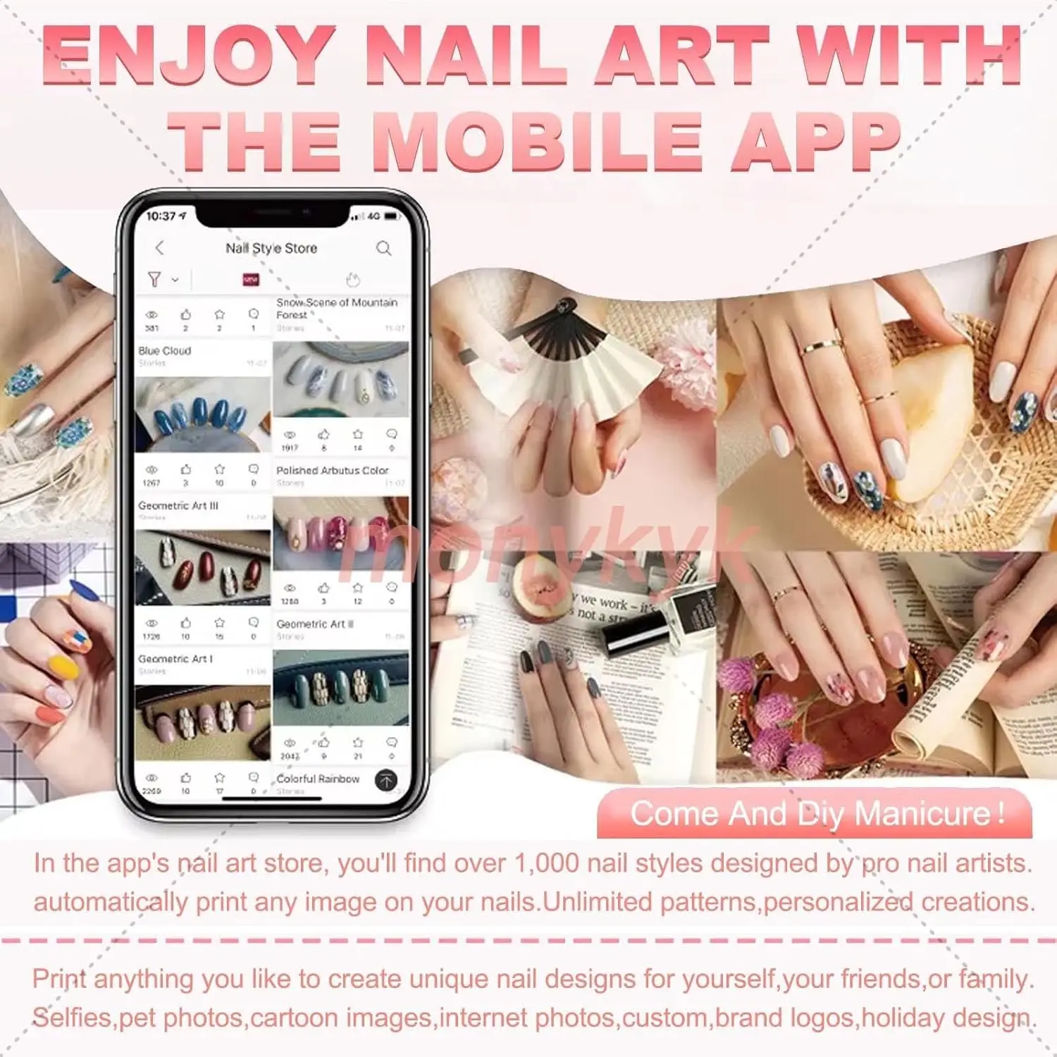 เครื่องพิมพ์เล็บ O2nails ชุดเค - Commercial Nail Printing Machine บทวิจารณ์และราคา