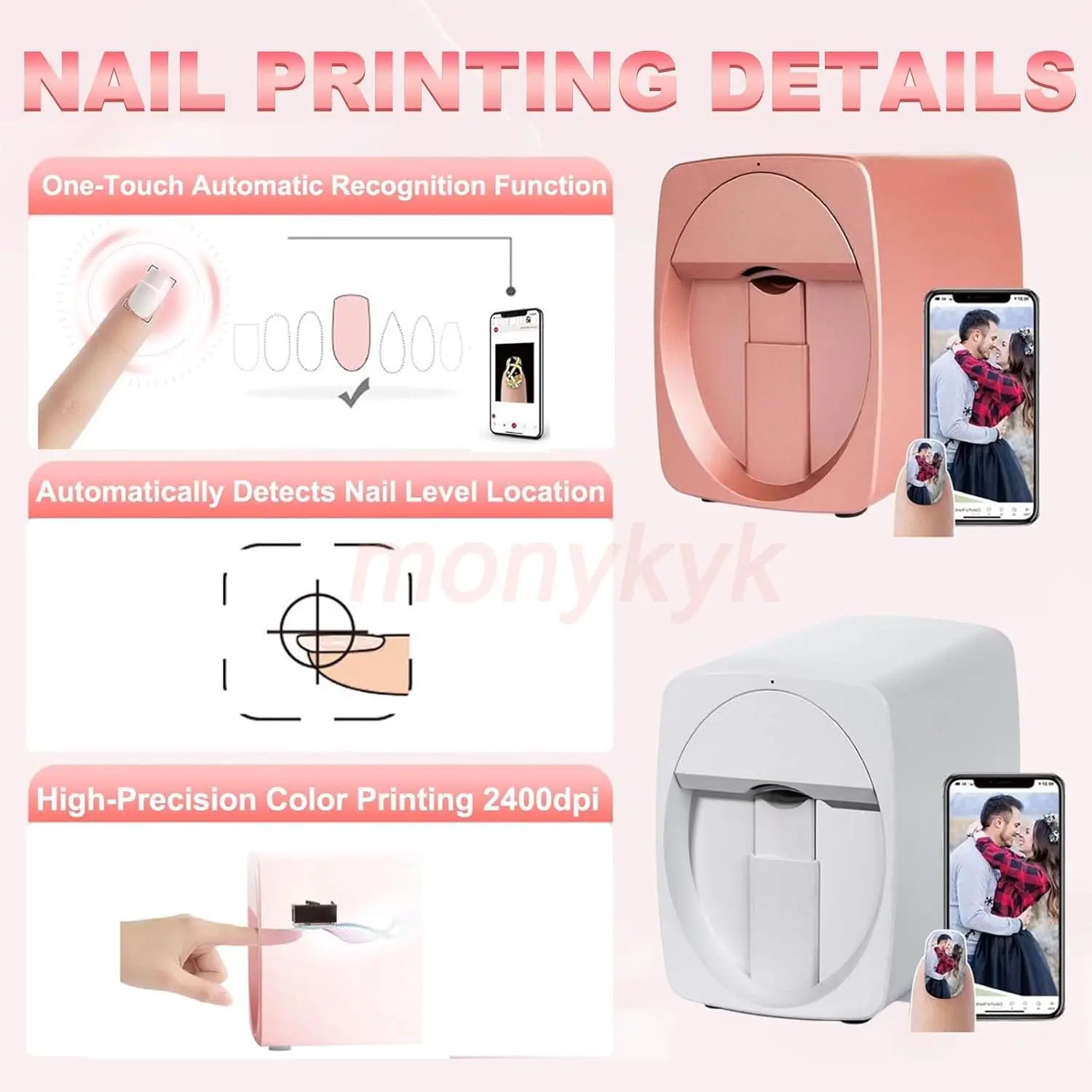 เครื่องพิมพ์เล็บ O2nails ชุดเค - Commercial Nail Printing Machine บทวิจารณ์และราคา