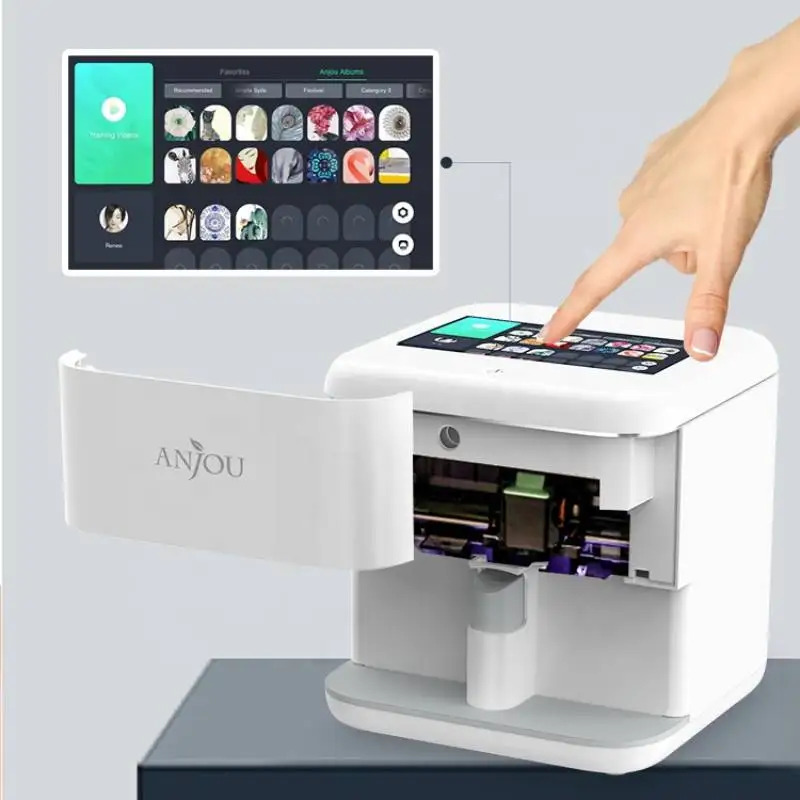 ใช้งานง่ายด้วยคลิกเดียว เครื่อ - Commercial Nail Printing Machine บทวิจารณ์และราคา