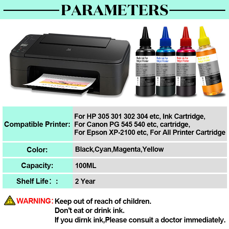 Universal ชุดหมึกเติมเครื่องพิ - Eco Solvent Ink Cartridge บทวิจารณ์และราคา