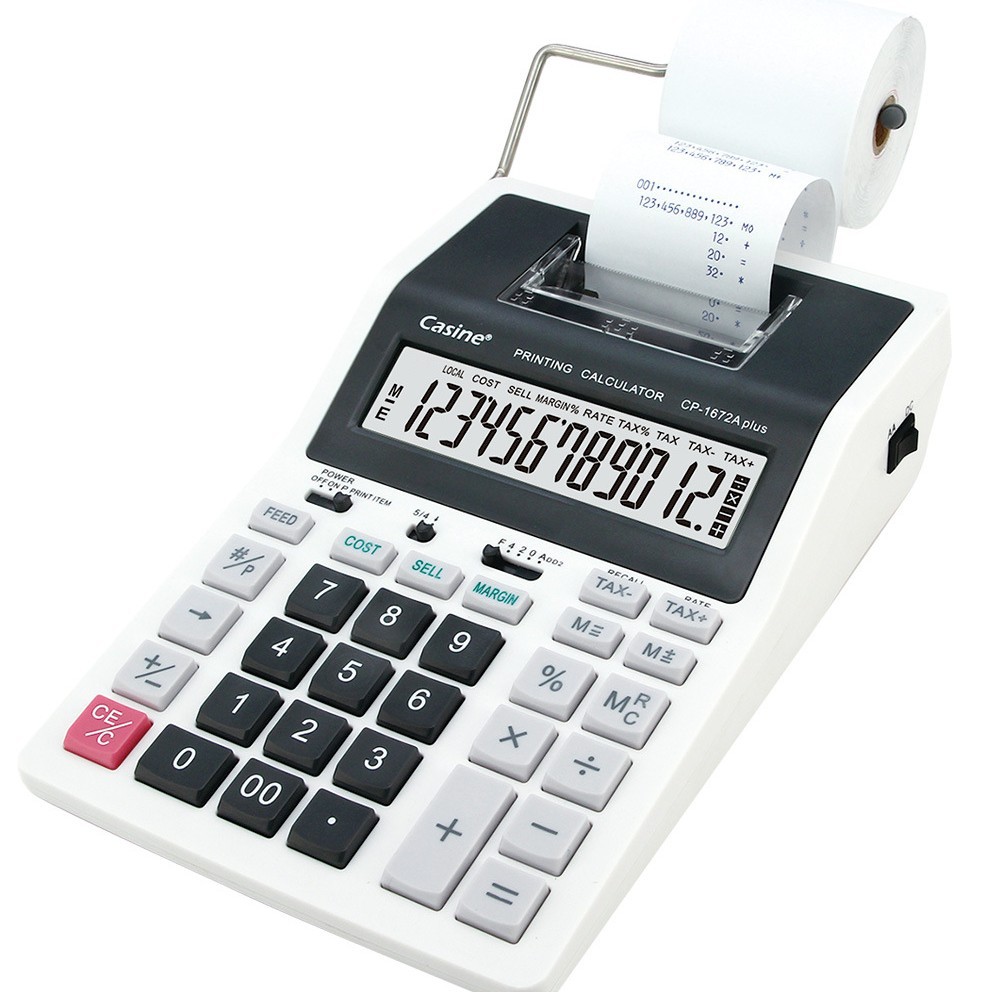 เครื่องคิดเลขสำนักงานคาสเซนสำห - Commercial Printing Types บทวิจารณ์และราคา