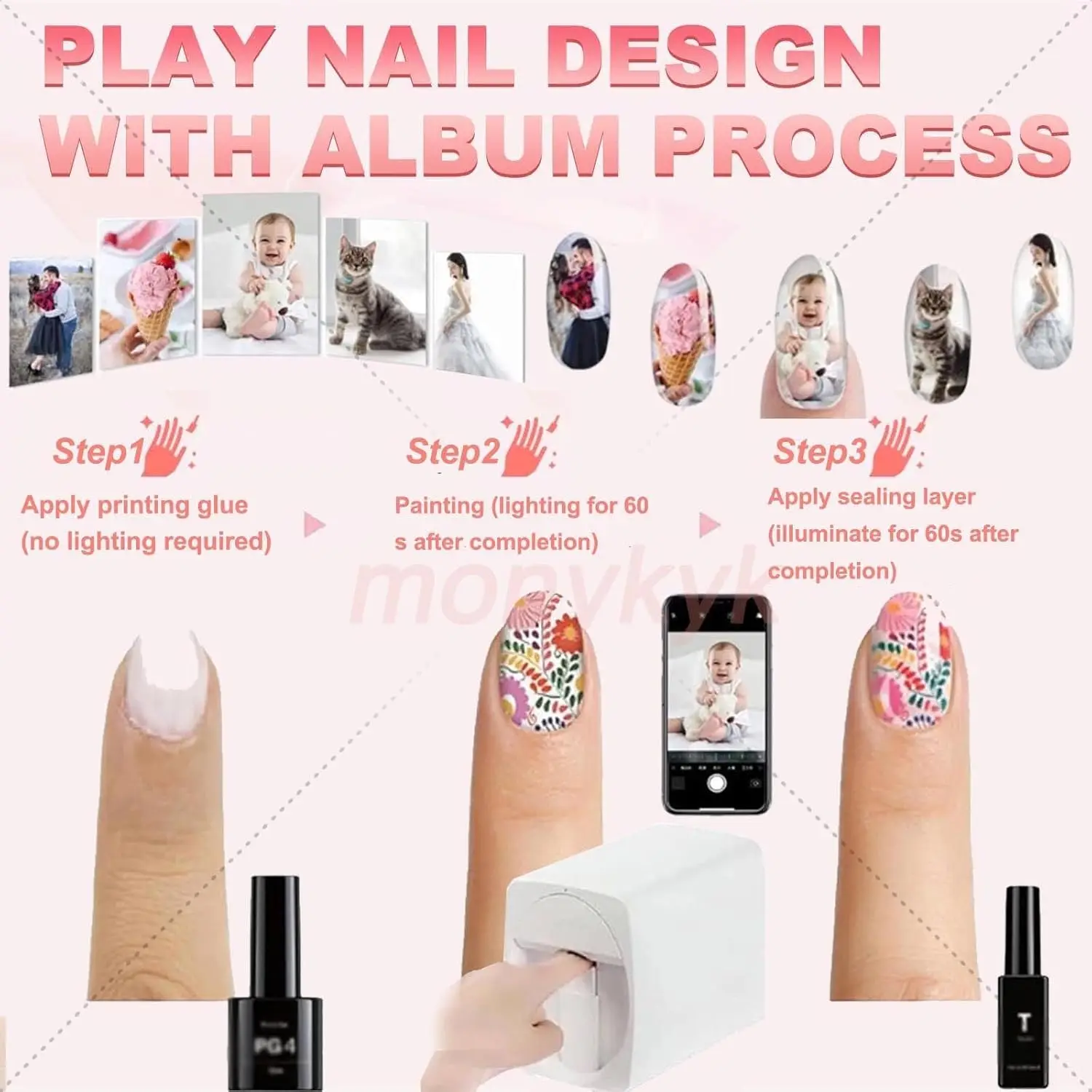 ระบบพิมพ์ลายเล็บเคลื่อนที่ O2n - Commercial Nail Printing Machine บทวิจารณ์และราคา