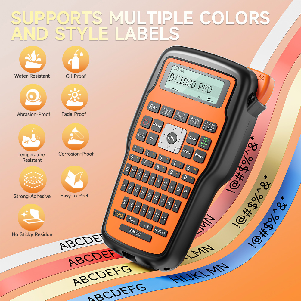 คีย์บอร์ด QWERTY E1000 เครื่อง - Commercial Printing Types บทวิจารณ์และราคา
