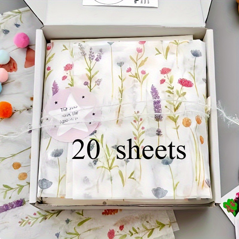 กระดาษห่อของขวัญลายลาเวนเดอร์  - Commercial Printing Paper บทวิจารณ์และราคา