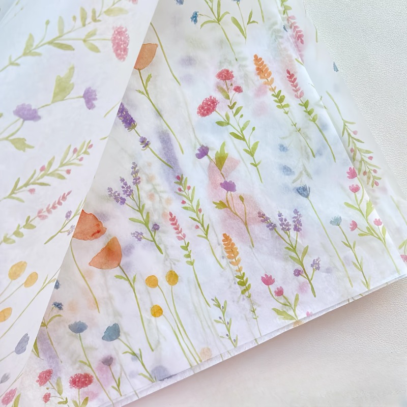 กระดาษห่อของขวัญลายลาเวนเดอร์  - Commercial Printing Paper บทวิจารณ์และราคา