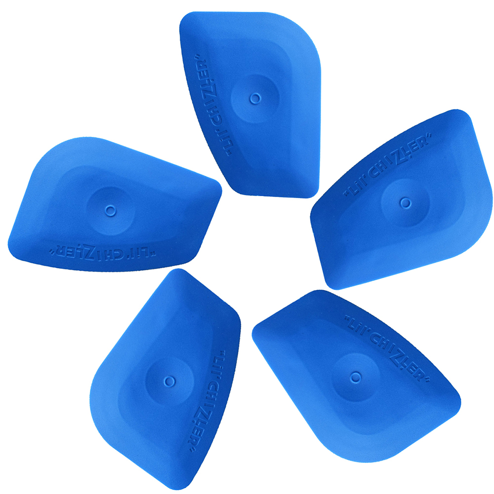 ชุดอุปกรณ์ติดฟิล์ม 5 ชิ้น สีฟ้ - Screen Printing Squeegee บทวิจารณ์และราคา