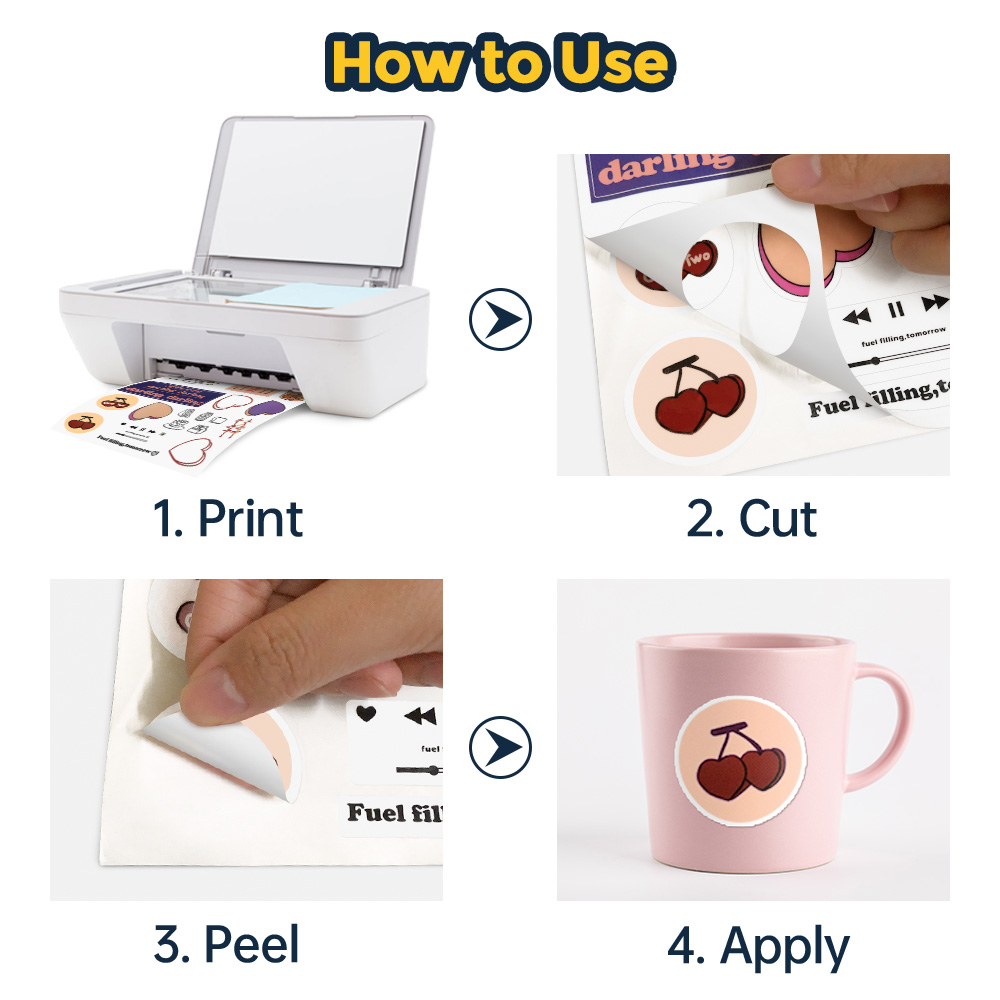20/50 แผ่น Matte พิมพ์ไวนิลสติ - Commercial Printing Paper บทวิจารณ์และราคา