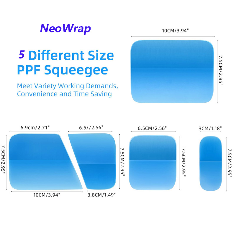 5 in 1 PPF ไม้กวาด Anti-Scratc - Screen Printing Squeegee บทวิจารณ์และราคา