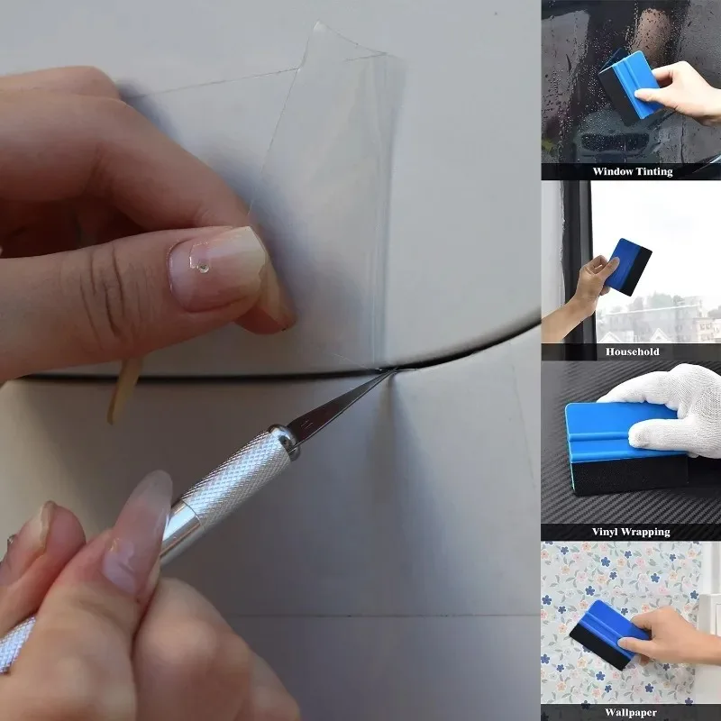 ชุดเครื่องมือติดฟิล์มกรองแสงรถ - Screen Printing Squeegee บทวิจารณ์และราคา