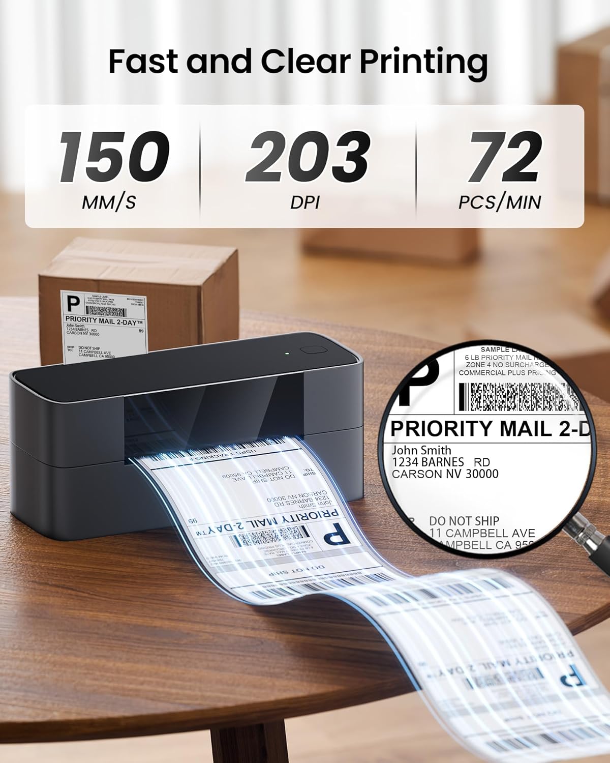 เครื่องพิมพ์ฉลากขนส่ง Markfiel - Commercial Printing Types บทวิจารณ์และราคา